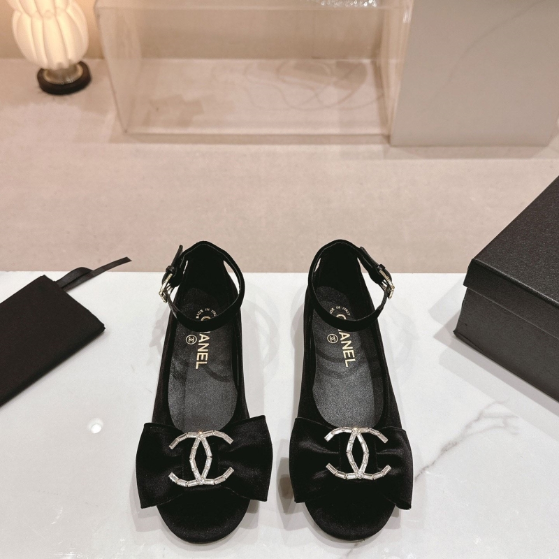 Ch*el flat shoes